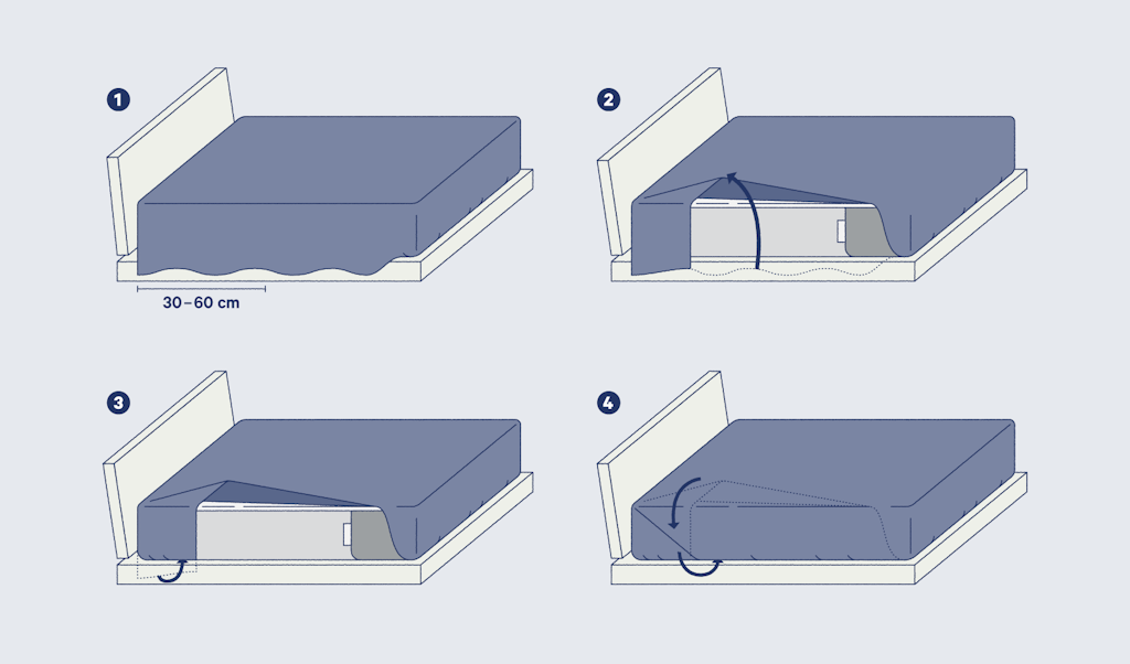How to Make a Bed With Tight Hospital Corners