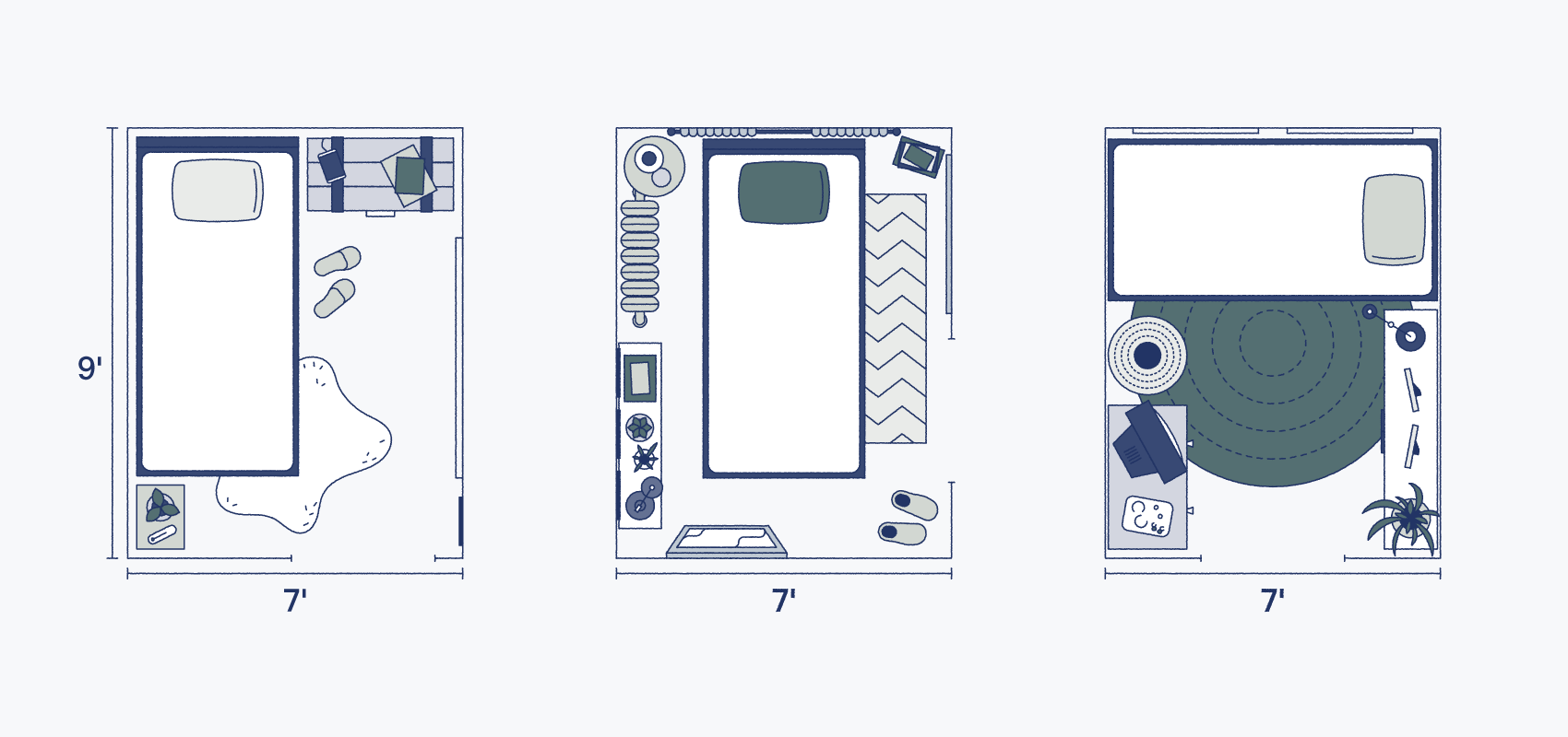 Single Vs Twin Bed What S The Difference Casper Blog   Twin Bed Room Size 