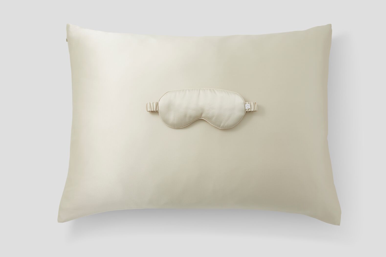 Silk Pillowcase + Sleep Mask Set