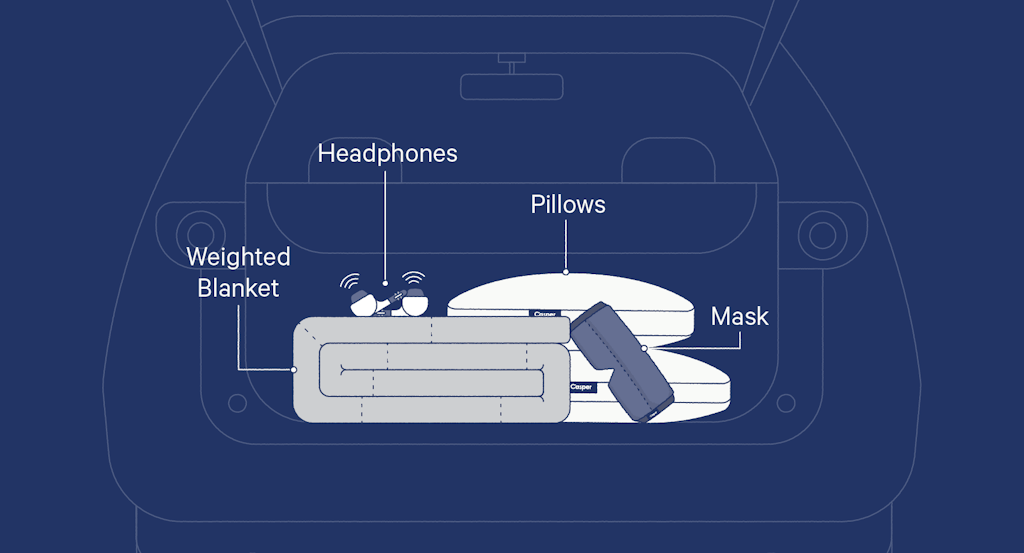 accessories for sleeping in car