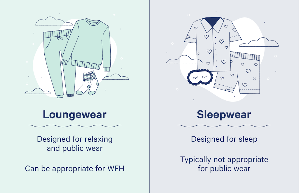 The Real Difference Between Pajamas And Loungewear