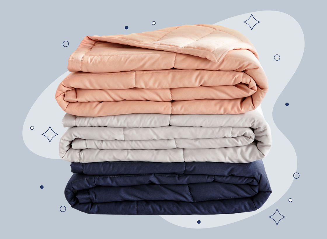 Weighted blankets for online ptsd