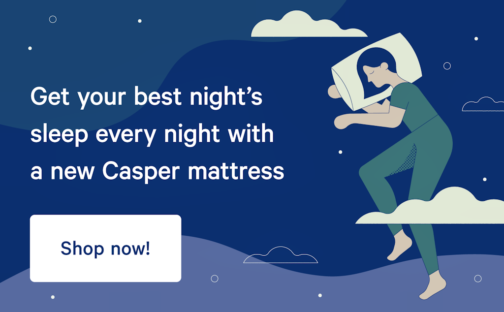 Get your best night's sleep with a new Casper's mattress. Shop now!