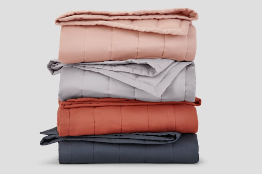 Blankets in different colors