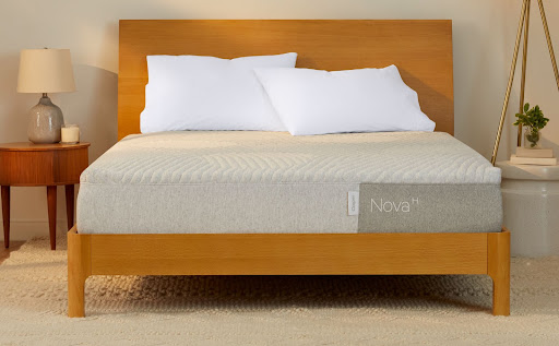 bed with bed frame