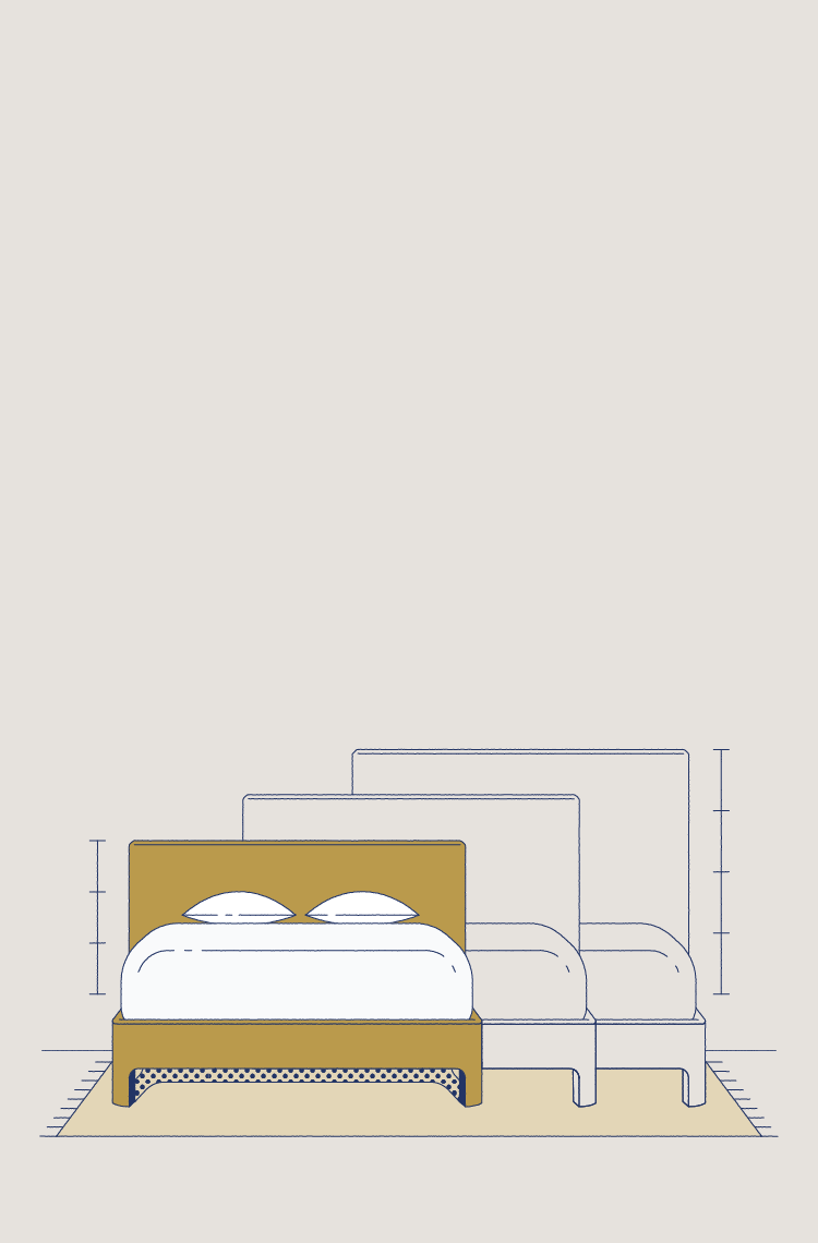 headboard sizes and dimensions
