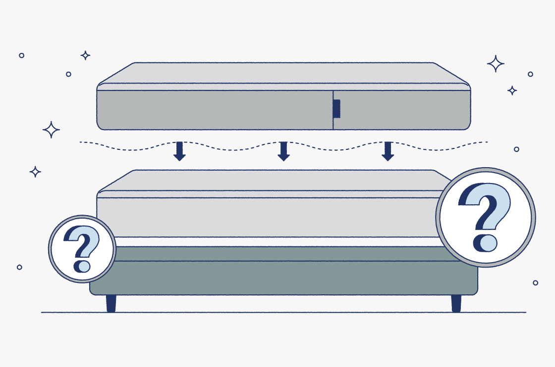What goes under a mattress