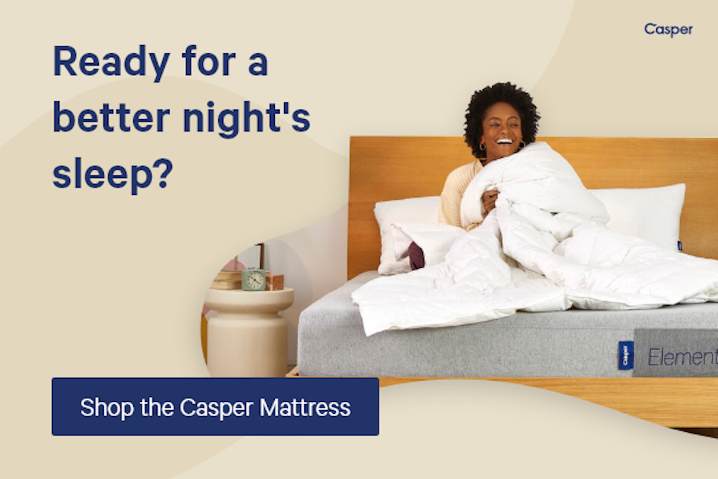 Ready for a better night’s sleep? Shop the Casper Mattress!